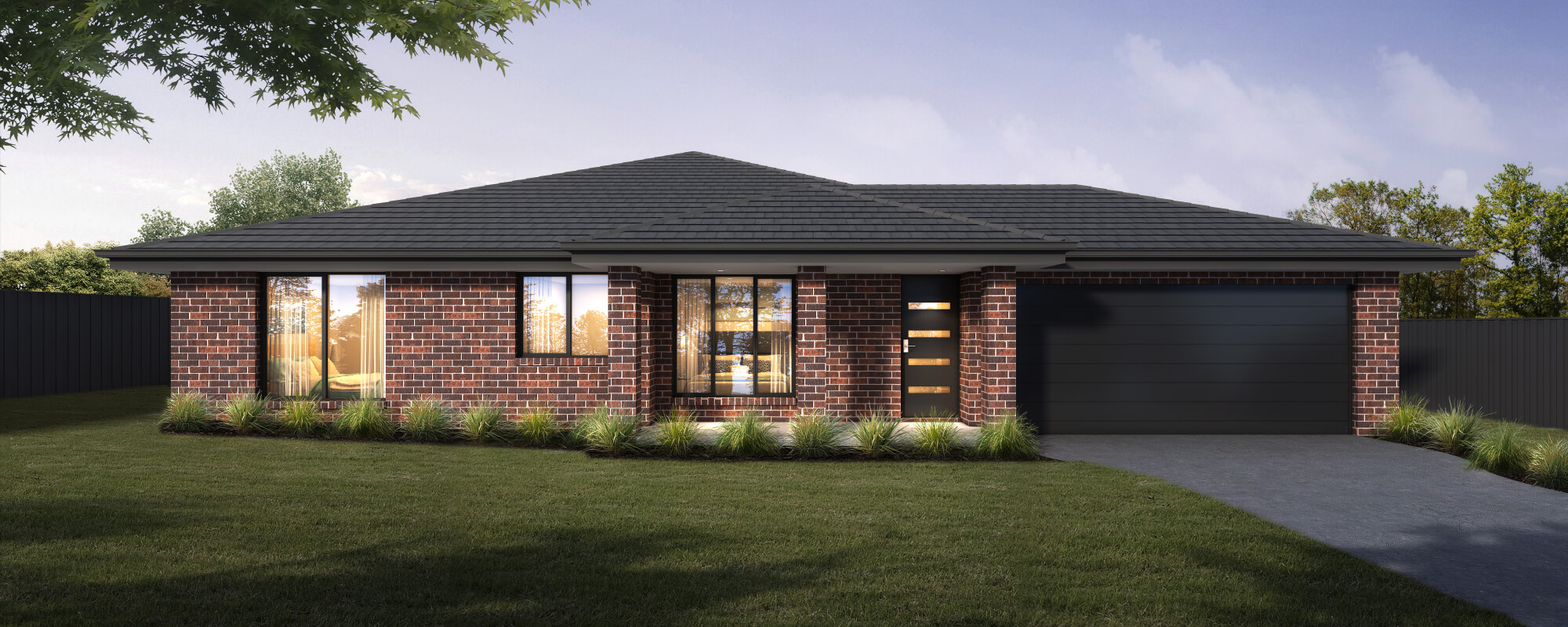 Render-Front Facade (Lot 2)